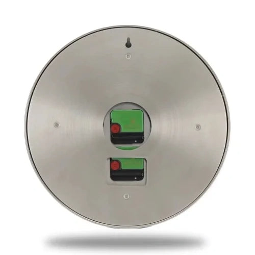 Yacht-Master II Style Wall Clock | Sliver & Black