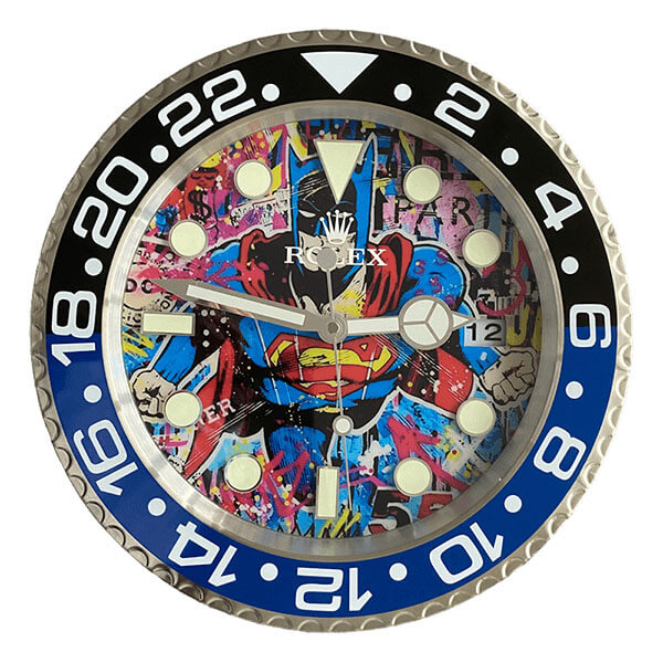 GMT Master II Style Wall Clock | Pop-Art Edition