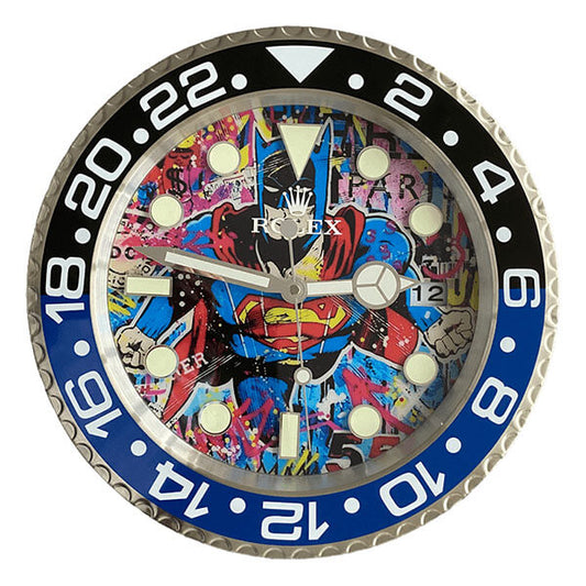 GMT Master II Style Wall Clock | Pop-Art Edition