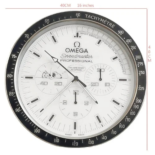 Speedmaster Wall Clock - 40CM (16 inch) Large size