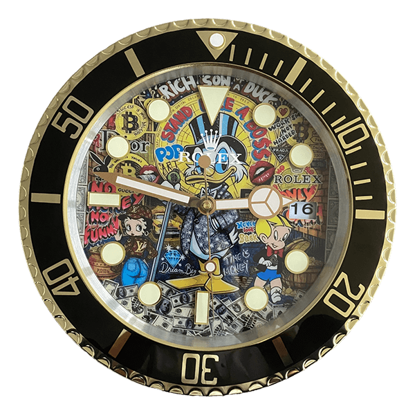 GMT Master II Style Wall Clock | Pop-Art Edition