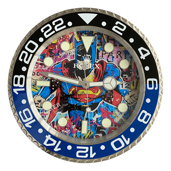 GMT Master II Style Wall Clock | Pop-Art Edition