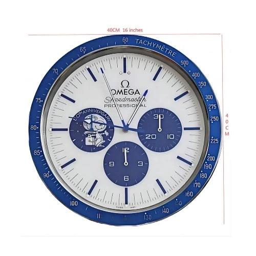 Speedmaster Wall Clock - 40CM (16 inch) Large size