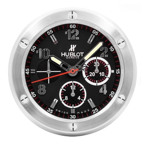Hublot Inspired Big Bang Style Luxury Wall Clock