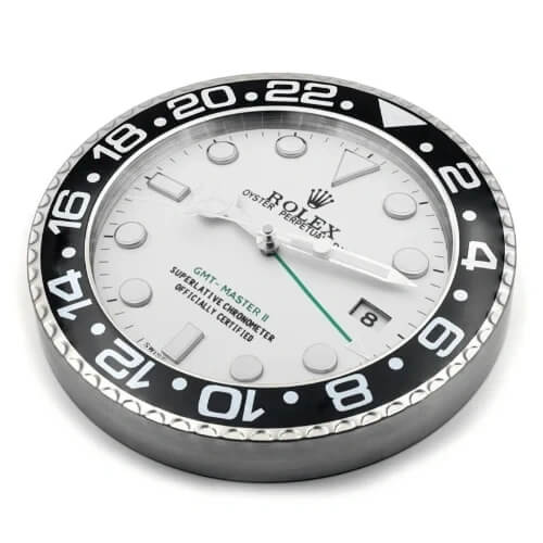 GMT Master II Style Wall Clock | Black & White