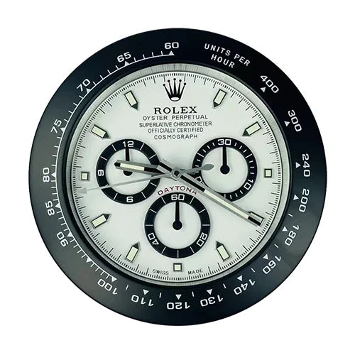 Daytona Style Wall Clock | Panda