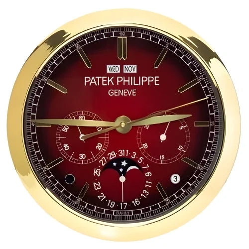 Patek Philippe Inspired Grand Complications Style Luxury Wall Clock