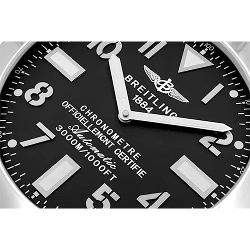 Breitling Inspired Military Style Luxury Wall Clock