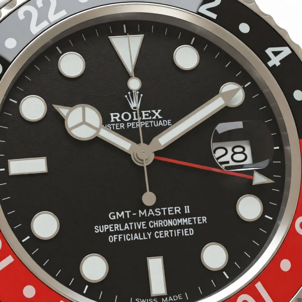 GMT-Master II XXL Black & Red Wall Clock