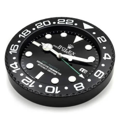 GMT Master II Style Wall Clock | Black