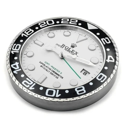 GMT Master II Style Wall Clock | Black & White