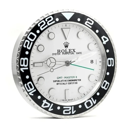 GMT Master II Style Wall Clock | Black & White