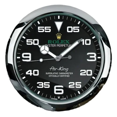 Oyster Perpetual Style Wall Clock | Air King
