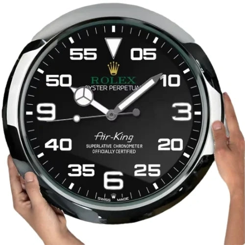 Oyster Perpetual Style Wall Clock | Air King