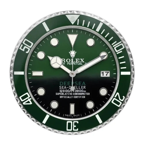 Deepsea Style Wall Clock  | Green