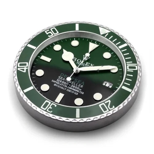 Deepsea Style Wall Clock  | Green