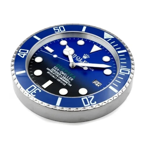 Deepsea Style Wall Clock  |  Blue