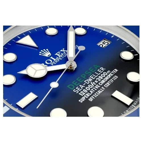 Deepsea Style Wall Clock  |  Blue