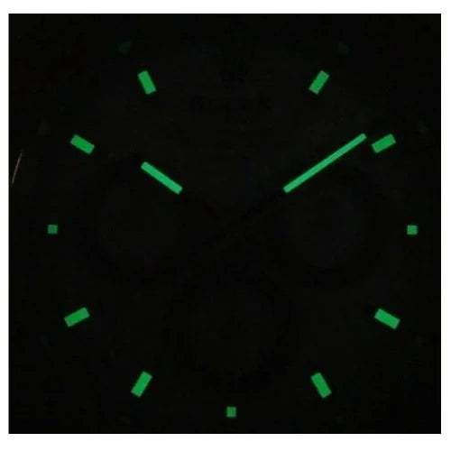 Daytona Style Wall Clock | Black & Blue